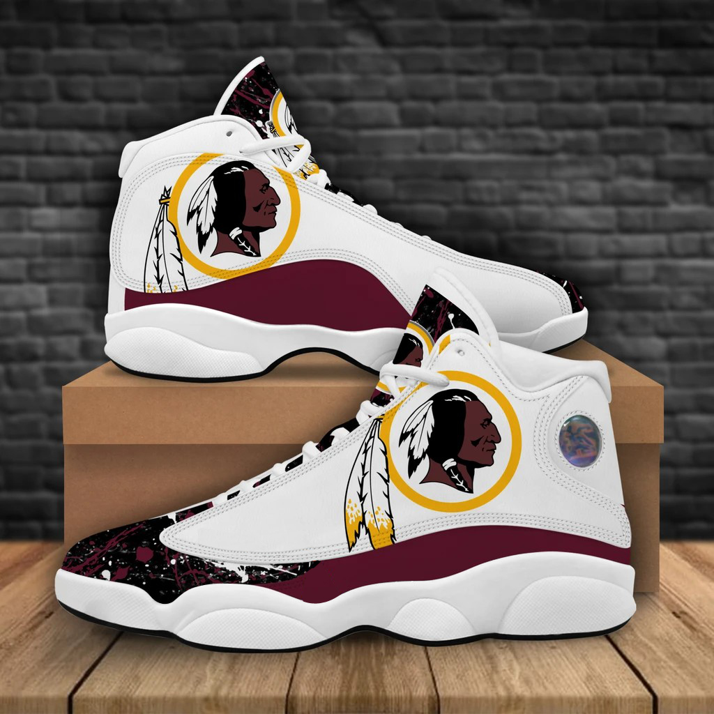 Women's Washington Football Team Limited Edition JD13 Sneakers 004